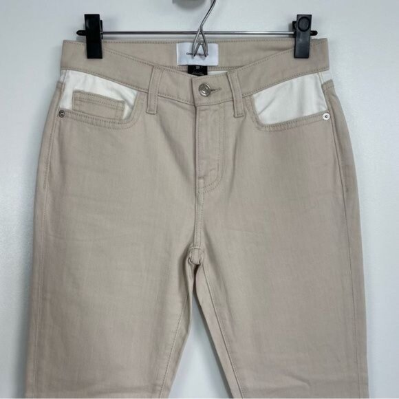 CURRENT ELLIOTT The Original Stiletto in Oatmeal White - 27 - Picture 4 of 8